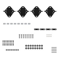 MNT KIT ROOF TOP TENT SQ/HD ARB : Tente de toit robuste 4x4